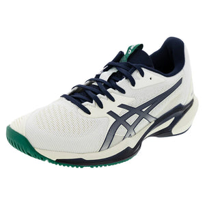 Men`s Solution Speed FF 3 Tennis Shoes Cream and Midnight Footwear Asics