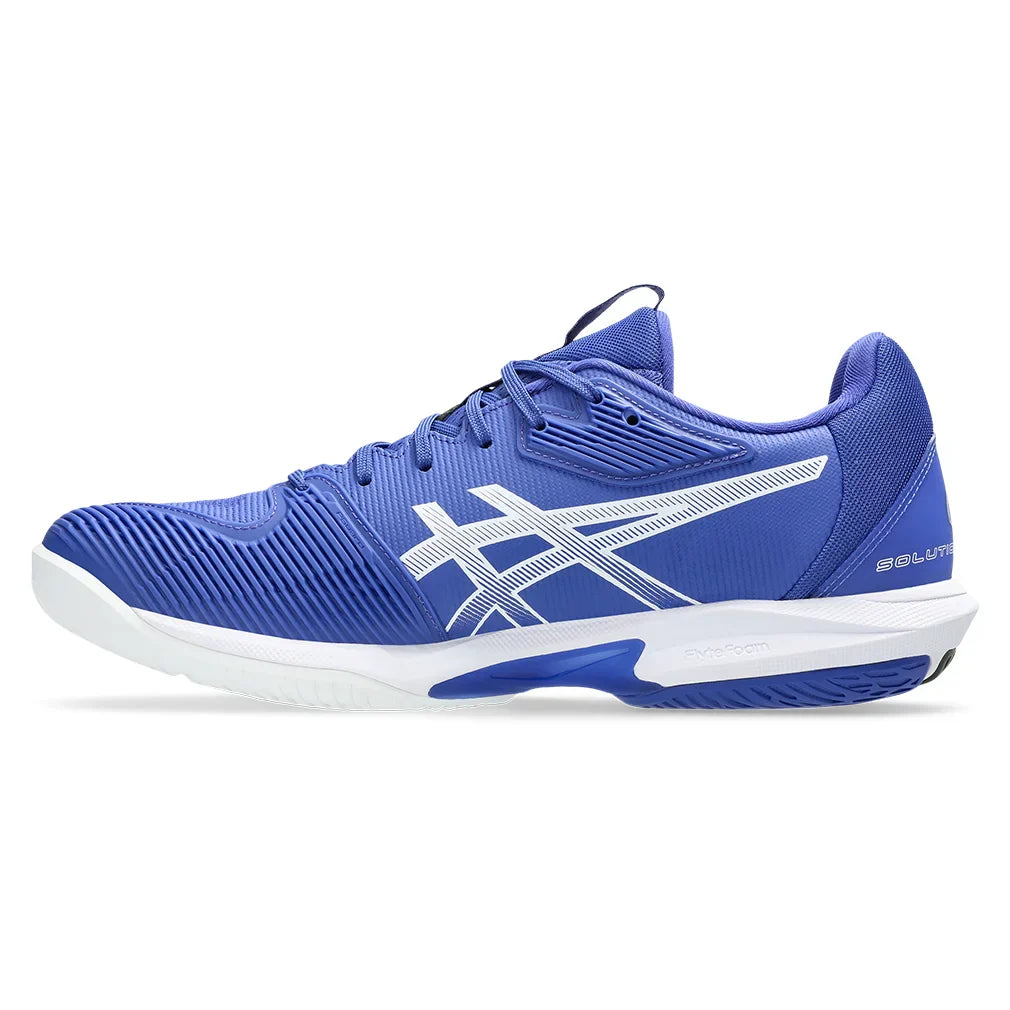 Men`s Solution Speed FF 3 Tennis Shoes Dark Cobalt and White Footwear Asics