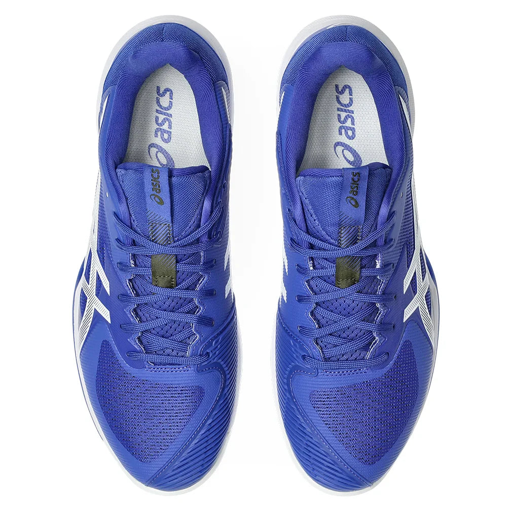 Men`s Solution Speed FF 3 Tennis Shoes Dark Cobalt and White Footwear Asics