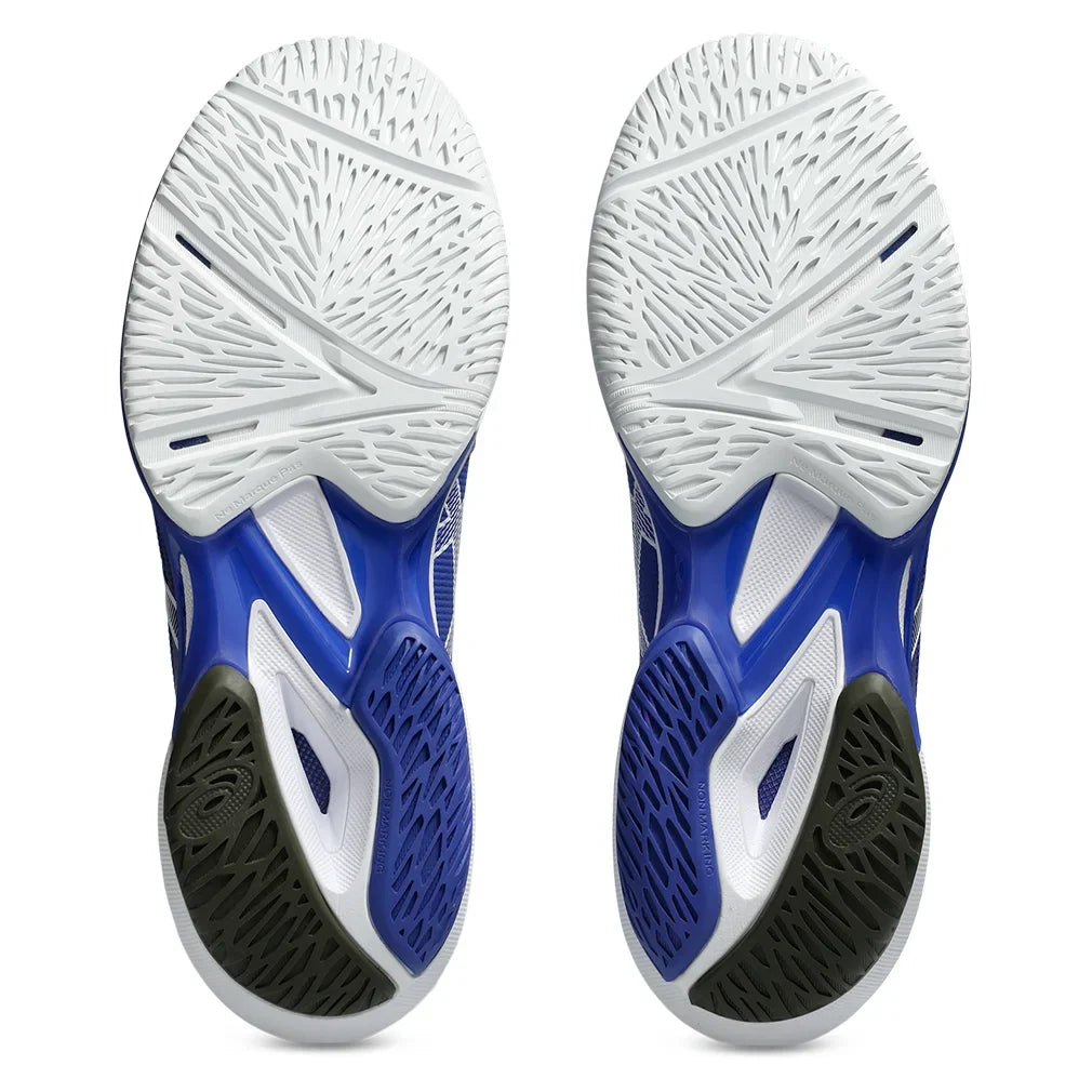 Men`s Solution Speed FF 3 Tennis Shoes Dark Cobalt and White Footwear Asics