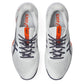 Men`s Solution Speed FF 3 Tennis Shoes White and Greyish Purple Footwear Asics
