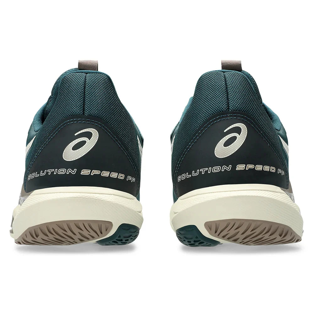 Men`s Solution Speed FF 3 Tennis Shoes Saxon Green and Birch Footwear Asics