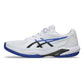 Men`s Solution Swift FF 2 Tennis Shoes White and Dark Cobalt Footwear Asics