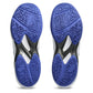 Men`s Solution Swift FF 2 Tennis Shoes White and Dark Cobalt Footwear Asics