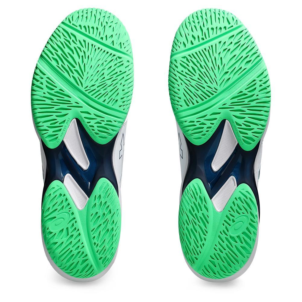 Men's Solution Swift FF 2 Tennis Shoes White and New Leaf Footwear Asics