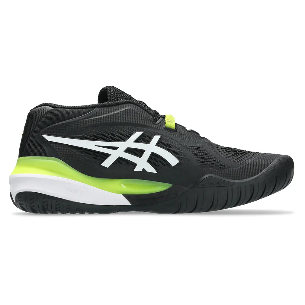 Men`s GEL-Resolution X Tennis Shoes Black and White Footwear Asics