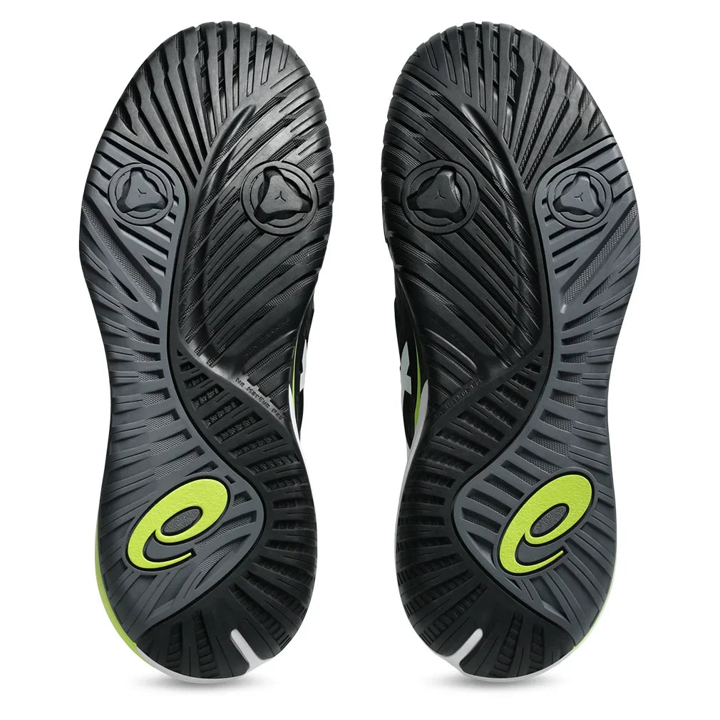 Men`s GEL-Resolution X Tennis Shoes Black and White Footwear Asics