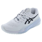 Men`s GEL-Resolution X Tennis Shoes White and Black Footwear Asics