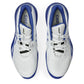 Men`s GEL-Resolution X Tennis Shoes White and Dark Cobalt Footwear Asics
