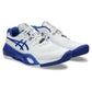 Men`s GEL-Resolution X Tennis Shoes White and Dark Cobalt Footwear Asics