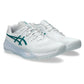 Men`s GEL-Resolution X Tennis Shoes White and Pitch Green Footwear Asics