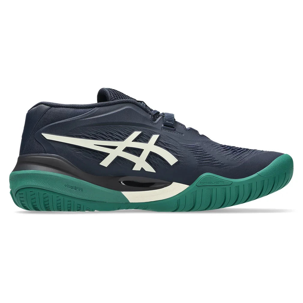 Men`s GEL-Resolution X Tennis Shoes Midnight and Cream Footwear Asics