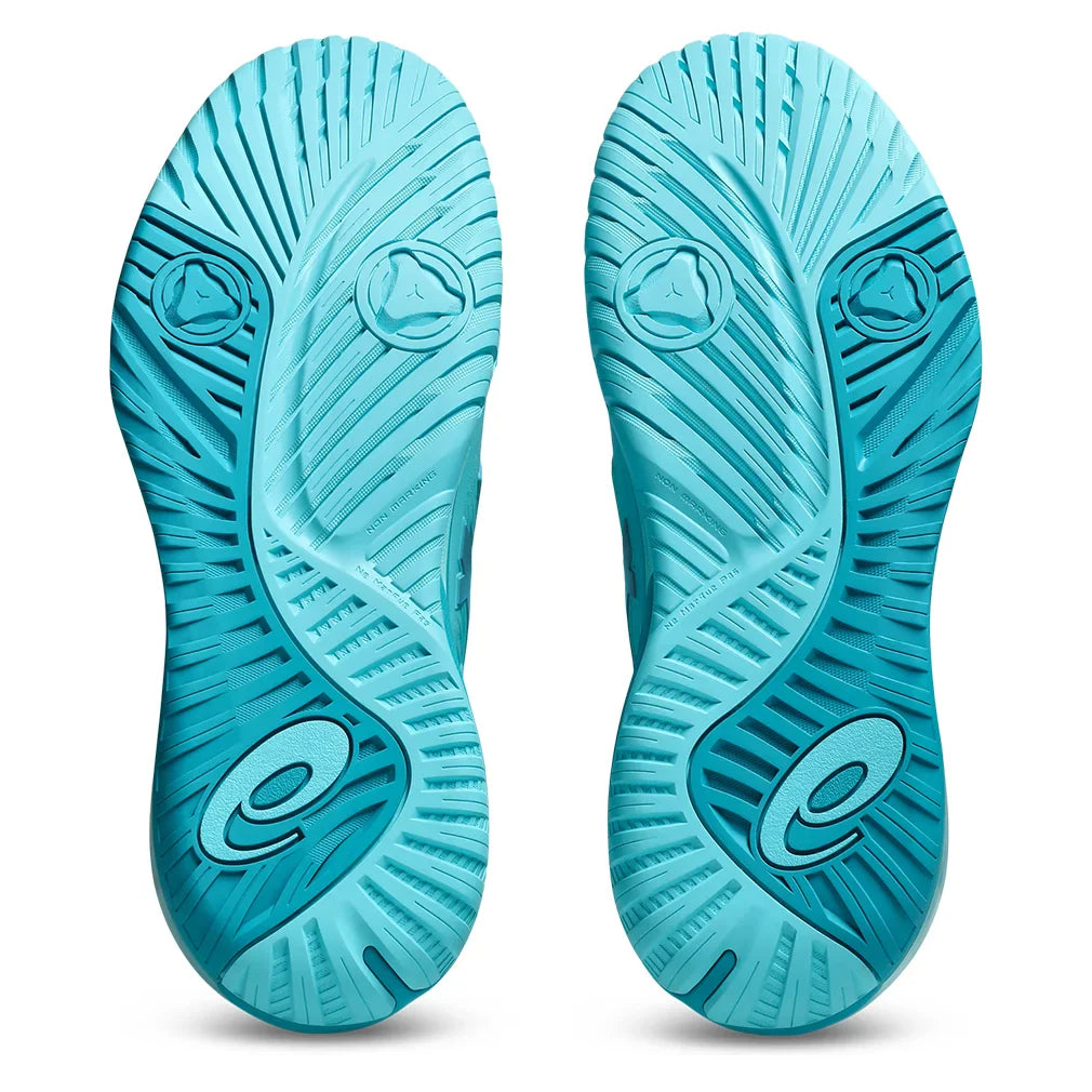 Men`s GEL-Resolution X Tennis Shoes Ice Mint and Lagoon Footwear Asics