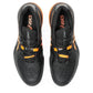 Men`s GEL-Resolution X Tennis Shoes Black and Shocking Orange Footwear Asics
