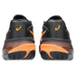 Men`s GEL-Resolution X Tennis Shoes Black and Shocking Orange Footwear Asics