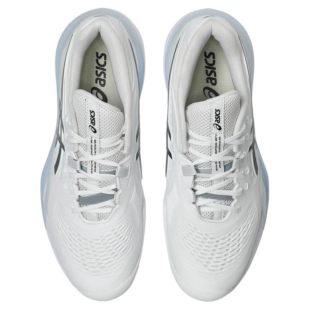 Men`s GEL-Resolution X Tennis Shoes White and Black Footwear Asics