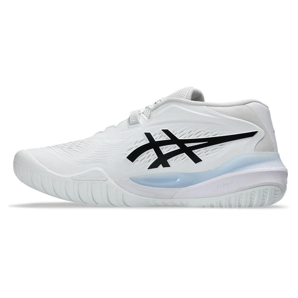 Men`s GEL-Resolution X Tennis Shoes White and Black Footwear Asics