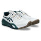 Men`s GEL-Resolution X Tennis Shoes White and Saxon Green Footwear Asics