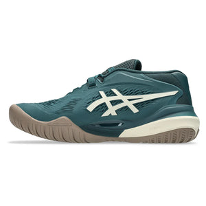 Men`s GEL-Resolution X Tennis Shoes Saxon Green and Birch Footwear Asics