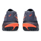 Men`s GEL-Resolution X Tennis Shoes Greyish Purple and Nova Orange Footwear Asics