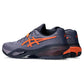 Men`s GEL-Resolution X Tennis Shoes Greyish Purple and Nova Orange Footwear Asics
