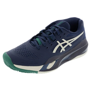 Men`s GEL-Resolution X Clay Tennis Shoes Midnight and Cream Footwear Asics