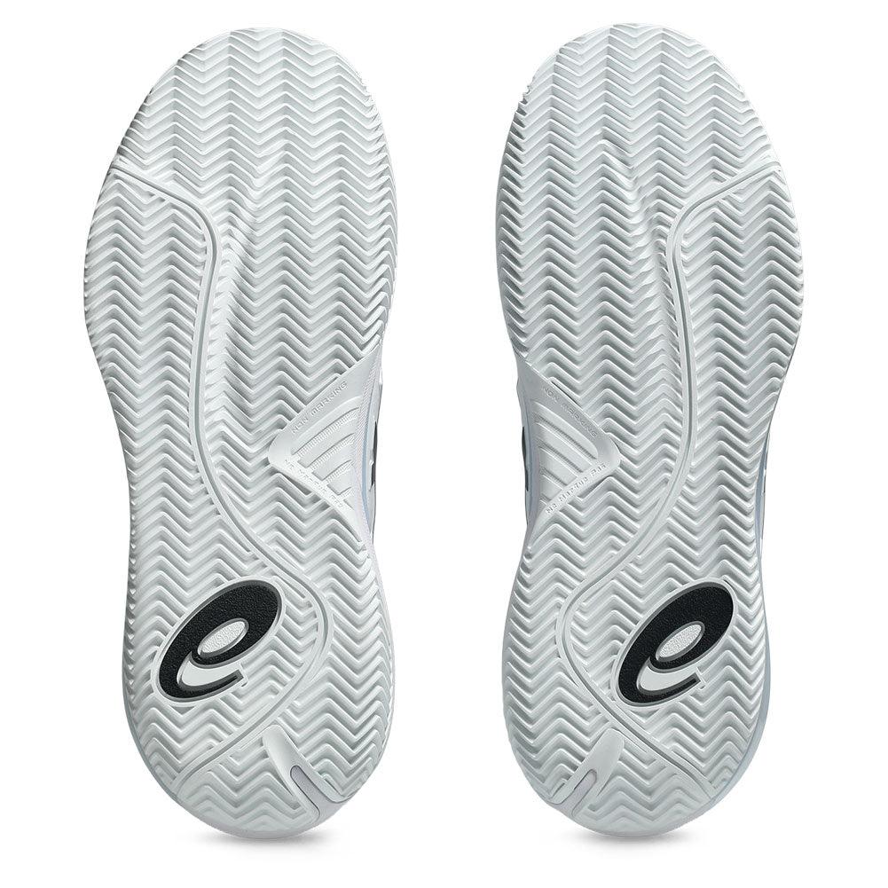 Men`s GEL-Resolution X Clay Tennis Shoes White and Black Footwear Asics