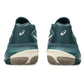 Men`s GEL-Resolution X Clay Tennis Shoes Saxon Green and Birch Footwear Asics