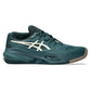 Men`s GEL-Resolution X Clay Tennis Shoes Saxon Green and Birch Footwear Asics