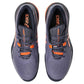 Men`s GEL-Resolution X Clay Tennis Shoes Greyish Purple and Nova Orange Footwear Asics