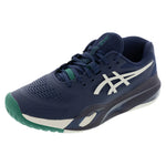 Men`s GEL-Resolution X Wide Tennis Shoes Midnight and Cream Footwear Asics