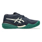 Men`s GEL-Resolution X Wide Tennis Shoes Midnight and Cream Footwear Asics
