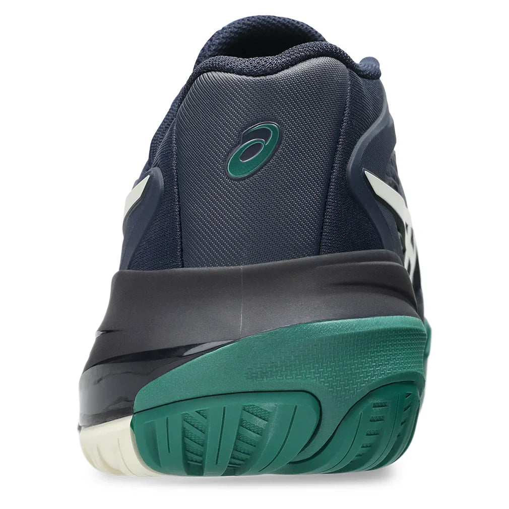 Men`s GEL-Resolution X Wide Tennis Shoes Midnight and Cream Footwear Asics