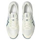 Men`s Game FF Pickleball Shoes Cream and Tranquil Teal Footwear Asics
