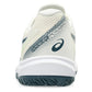 Men`s Game FF Pickleball Shoes Cream and Tranquil Teal Footwear Asics