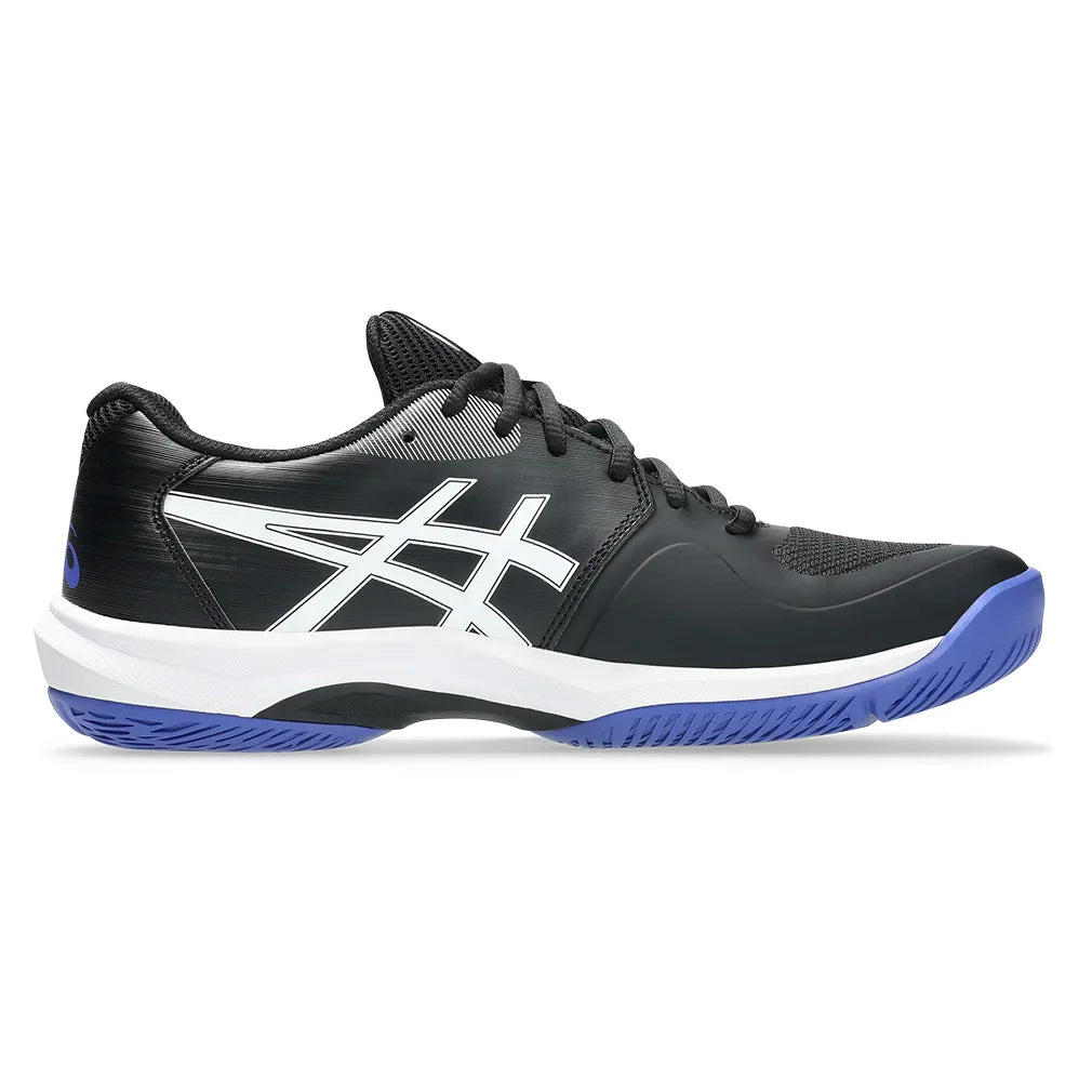 Men`s Game FF Tennis Shoes Black and White Footwear Asics