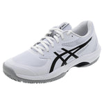 Men`s Game FF Tennis Shoes White and Black Footwear Asics