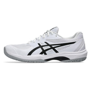 Men`s Game FF Tennis Shoes White and Black Footwear Asics