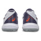 Men`s Game FF Tennis Shoes White and Greyish Purple Footwear Asics