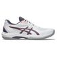 Men`s Game FF Tennis Shoes White and Greyish Purple Footwear Asics