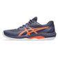 Men`s Game FF Tennis Shoes Indigo Fog and Nova Orange Footwear Asics