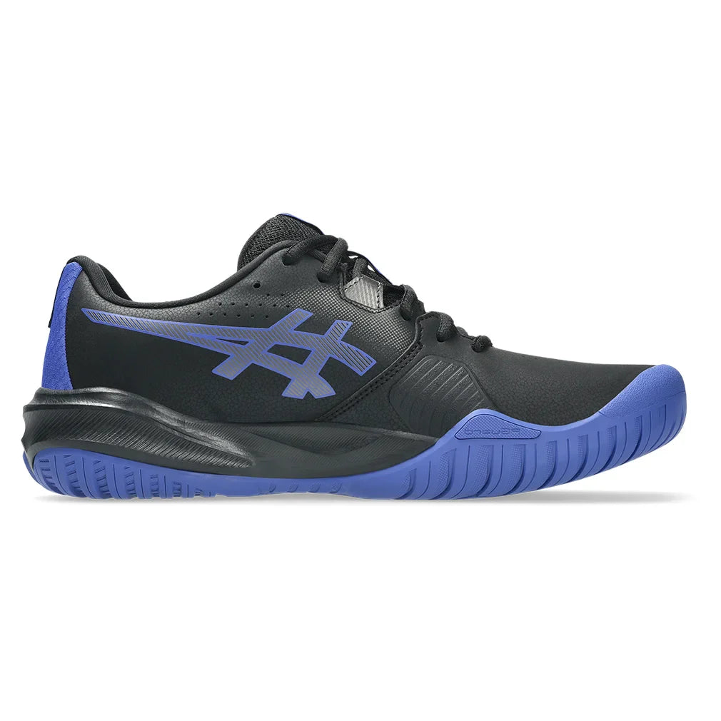Men`s GEL-Challenger 15 Tennis Shoes Black and Dark Cobalt Footwear Asics