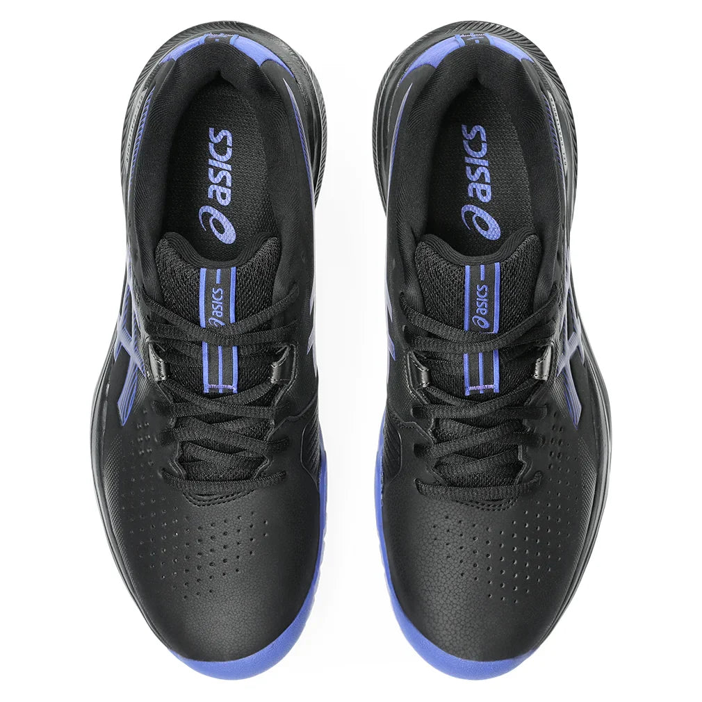 Men`s GEL-Challenger 15 Tennis Shoes Black and Dark Cobalt Footwear Asics