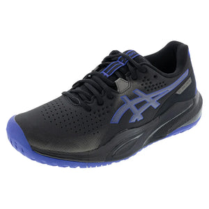 Men`s GEL-Challenger 15 Tennis Shoes Black and Dark Cobalt Footwear Asics