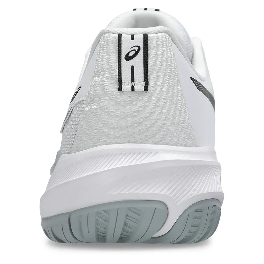 Men`s GEL-Challenger 15 Tennis Shoes White and Gunmetal Footwear Asics