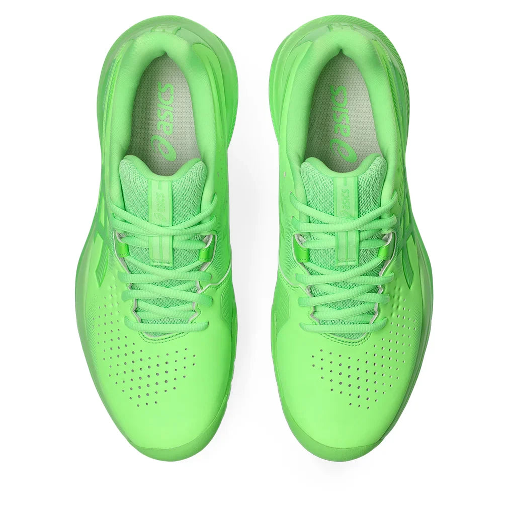 Men`s GEL-Challenger 15 Tennis Shoes Lime Burst and Green Gecko Footwear Asics