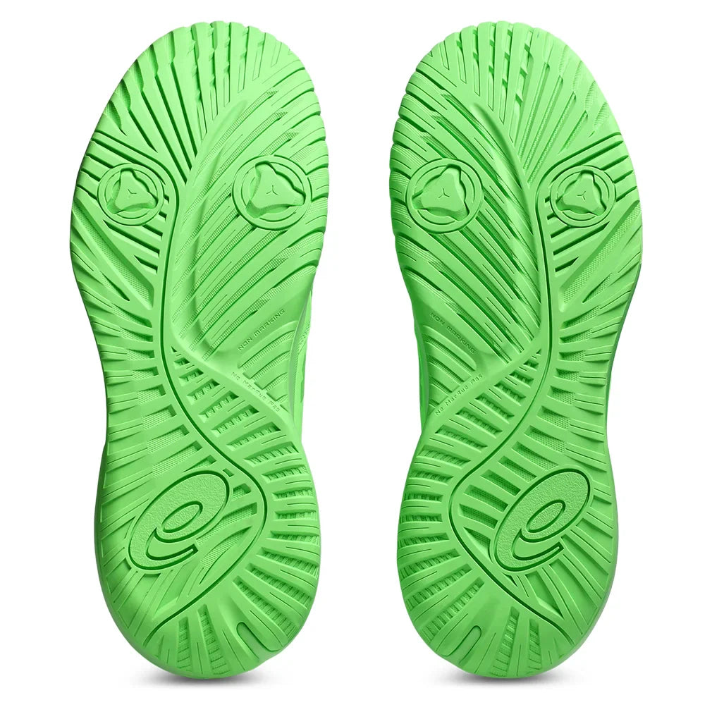 Men`s GEL-Challenger 15 Tennis Shoes Lime Burst and Green Gecko Footwear Asics