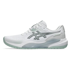 Men`s GEL-Challenger 15 Tennis Shoes White and Lichen Rock Footwear Asics