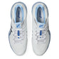 Men`s Court FF 3 Novak Tennis Shoes White and Tuna Blue Footwear Asics