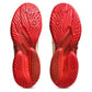 Men`s Court FF 3 Novak Tennis Shoes Cream and Classic Red Footwear Asics